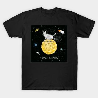 Cats in space. T-Shirt